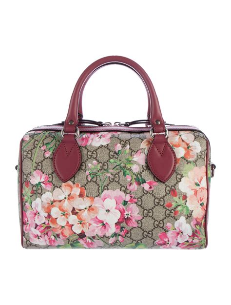 gucci blooms boston bag